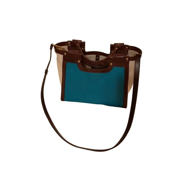 Smythson Cooper Tote Bag ~ Goat leather with Crossbody Strap - Picture 1 of 12